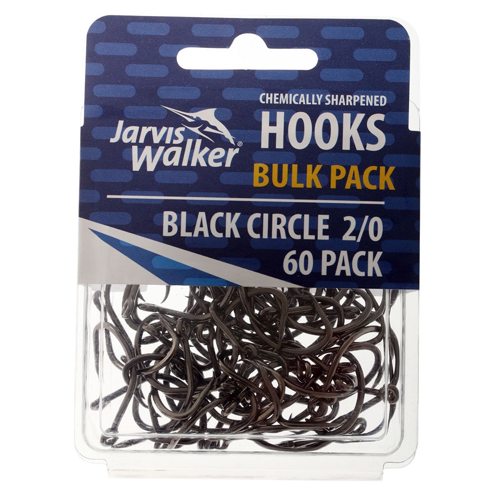 Jarvis Walker Circle Hook Bulk Pack 2/0 Qty 60