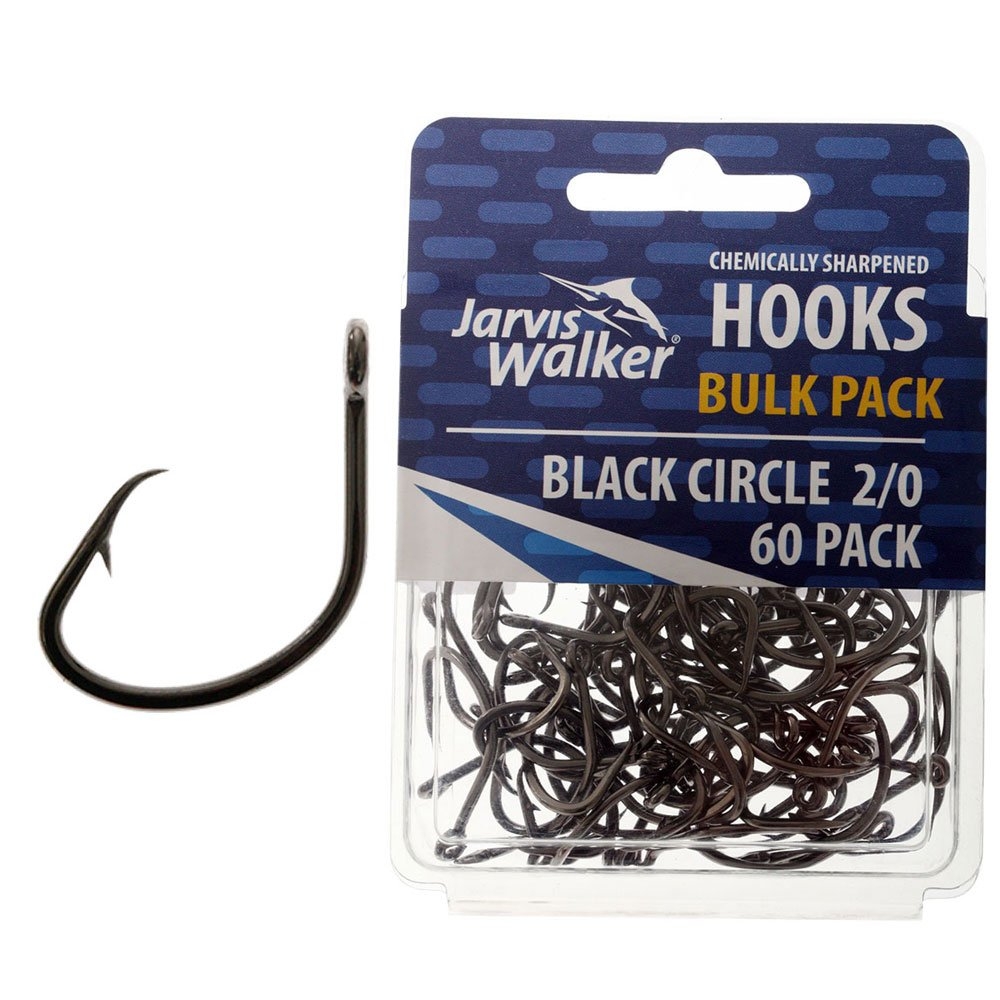 Jarvis Walker Circle Hook Bulk Pack 2/0 Qty 60