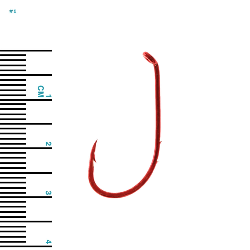 Jarvis Walker Baitholder Hooks Qty 25 #1