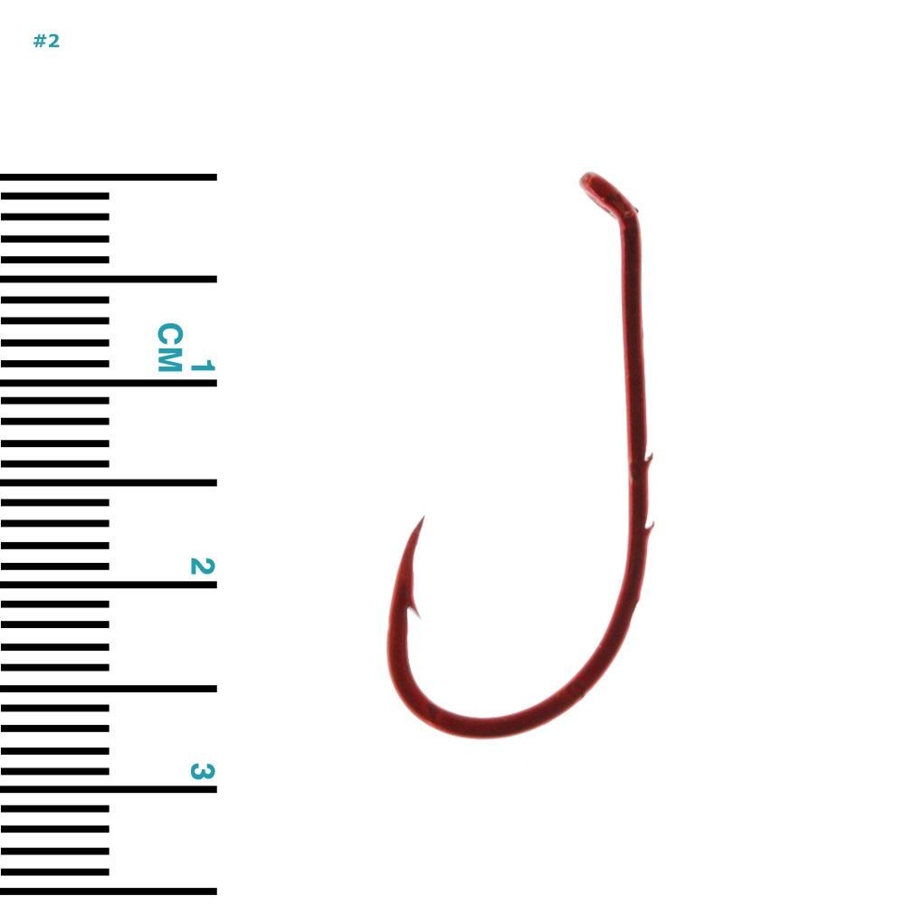 Jarvis Walker Baitholder Hooks Qty 25 #2