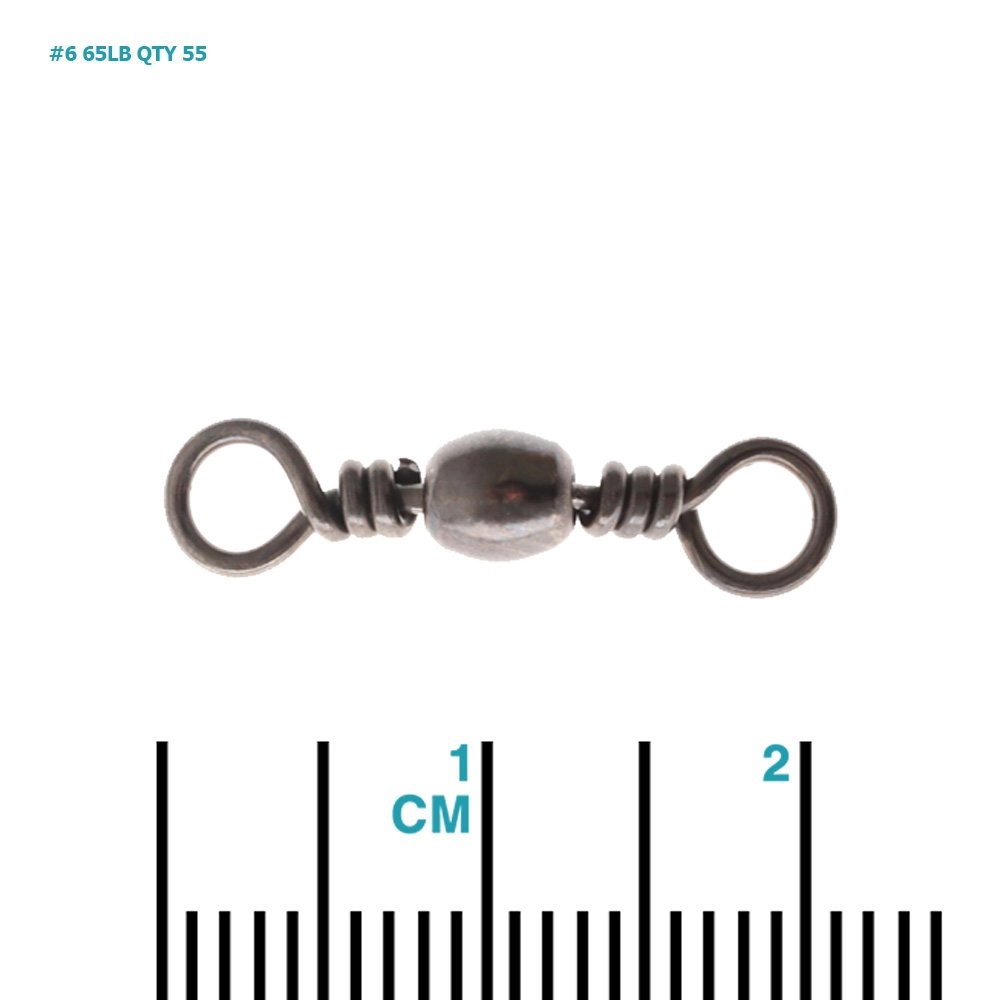 Jarvis Walker Black Barrel Swivels Value Pack Jarvis Walker Black Barrel Swivels Value Pack