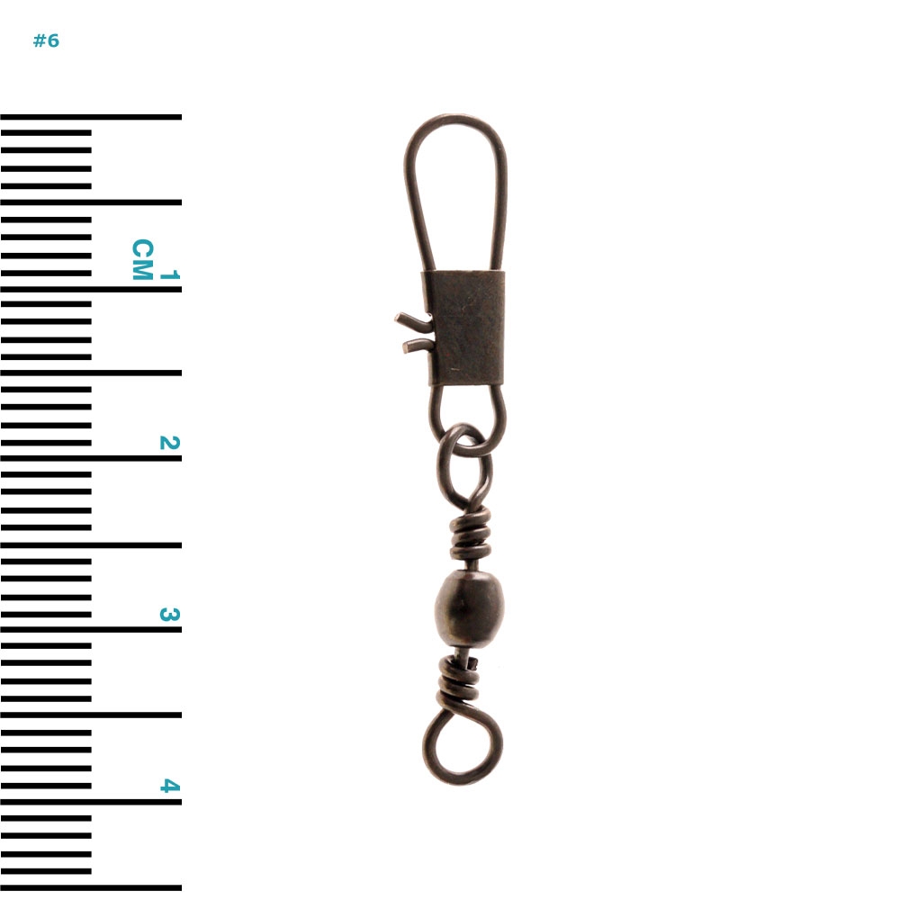 Jarvis Walker Black Snap Swivels Value Pack