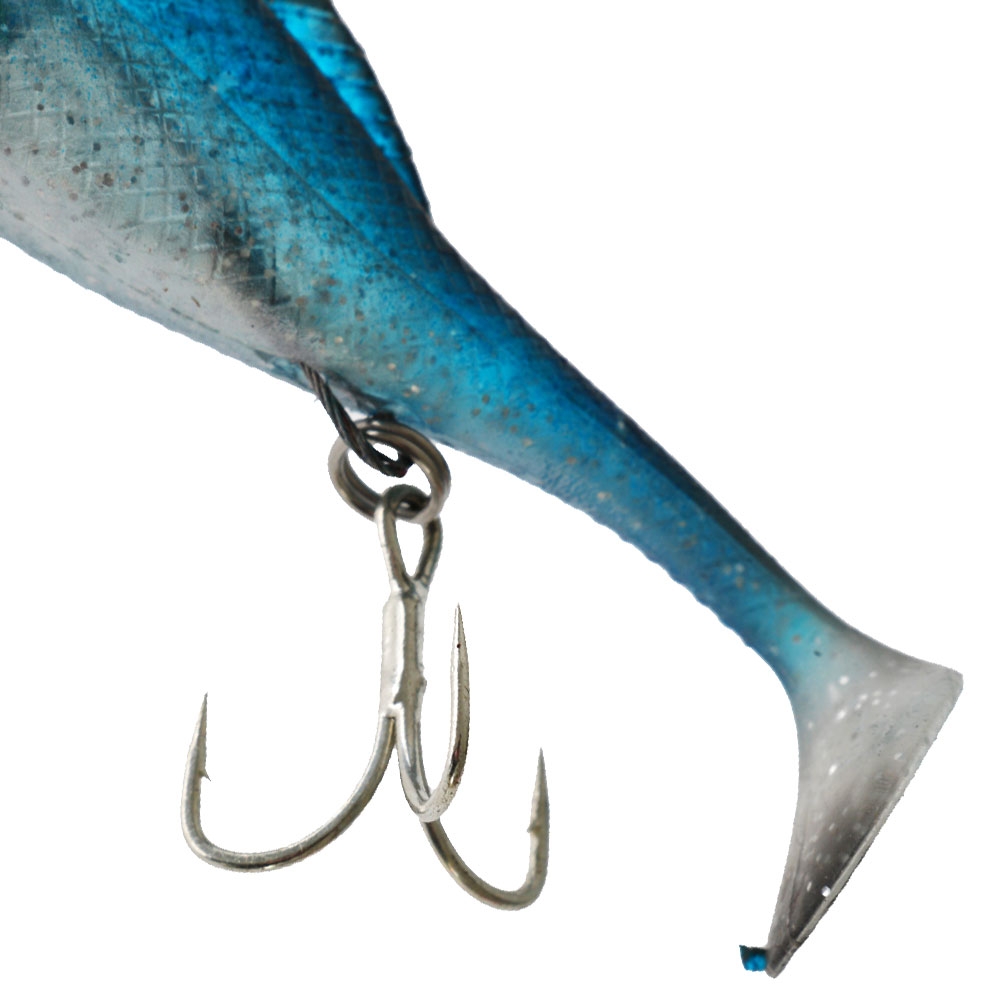 Berkley Shimma Shad Soft Bait Lure 100mm 20g Baitfish Blue