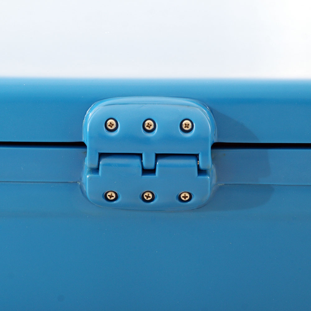 Icey-Tek Two Compartment Chilly Bin with Split Lid 115L Grey