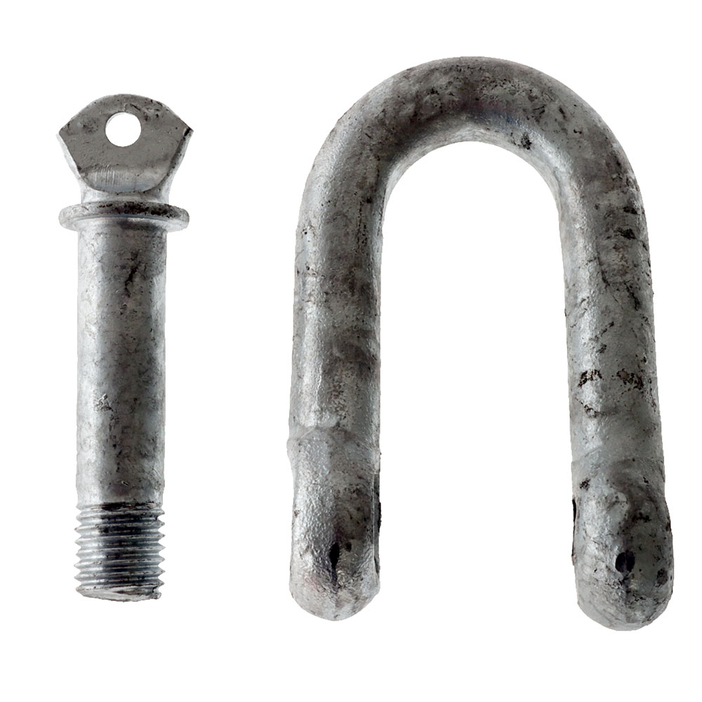 Taurus Galvanised Dee Shackle 16mm