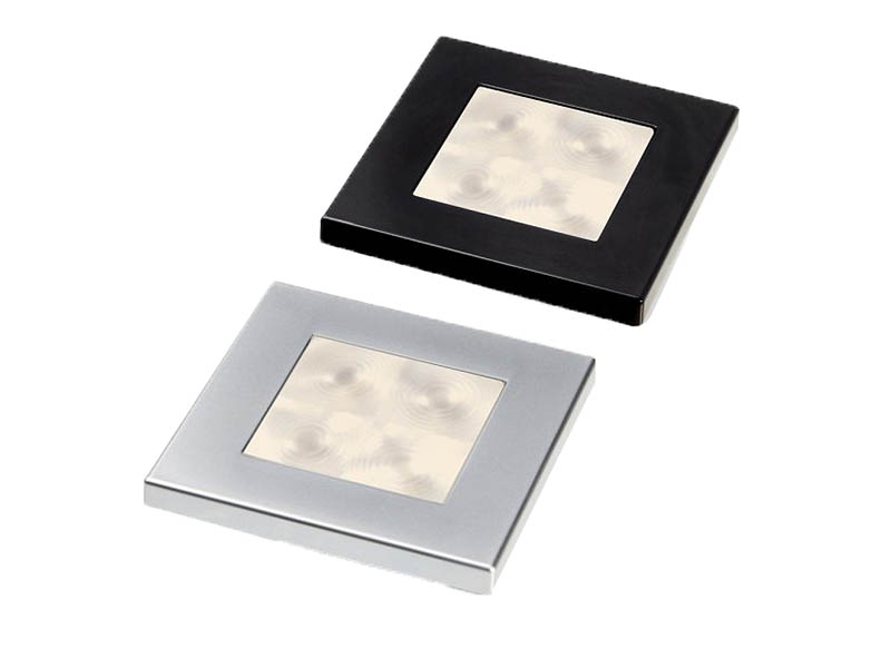 Hella Marine Warm White LED Enhanced Brightness Square Courtesy Lamp