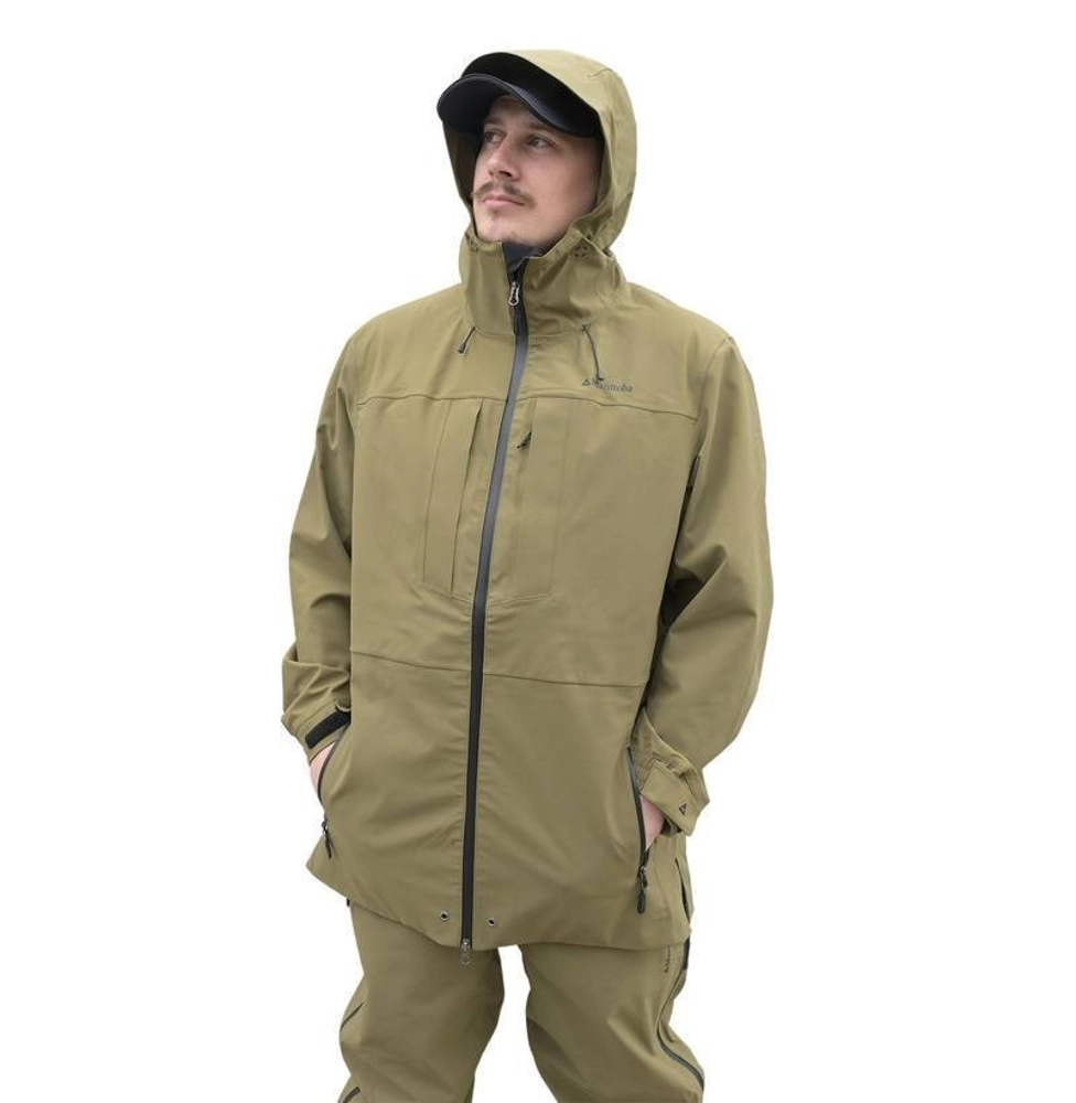 Manitoba Clothing Expedition Jacket Alpine Waterproof/Windproof Manitoba Clothing Expedition Jacket Alpine Waterproof/Windproof