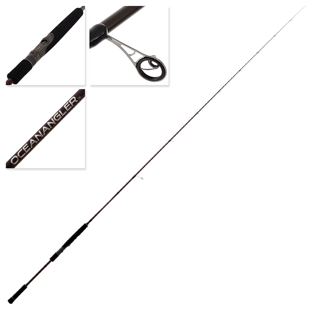 Ocean Angler Microwave 2 Spinning Soft Bait Rod 8ft 8-10kg 2pc