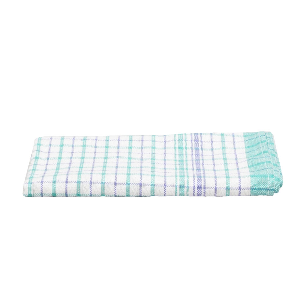 Tea Towel Commercial Laundry Grade Green/Blue