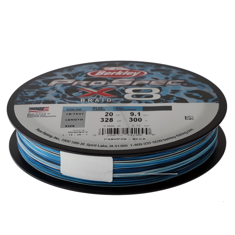 Berkley ProSpec X8 Braid 300m 20lb 0.15mm