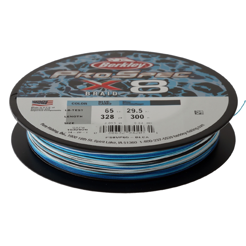 Berkley ProSpec X8 Braid 300m 65lb 0.33mm