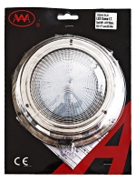 Stainless 5in LED Dome Light 1.7w 21lm Thumbnail Stainless 5in LED Dome Light 1.7w 21lm