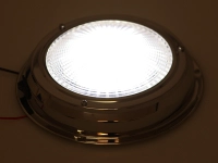 Stainless 5in LED Dome Light 1.7w 21lm Thumbnail Stainless 5in LED Dome Light 1.7w 21lm
