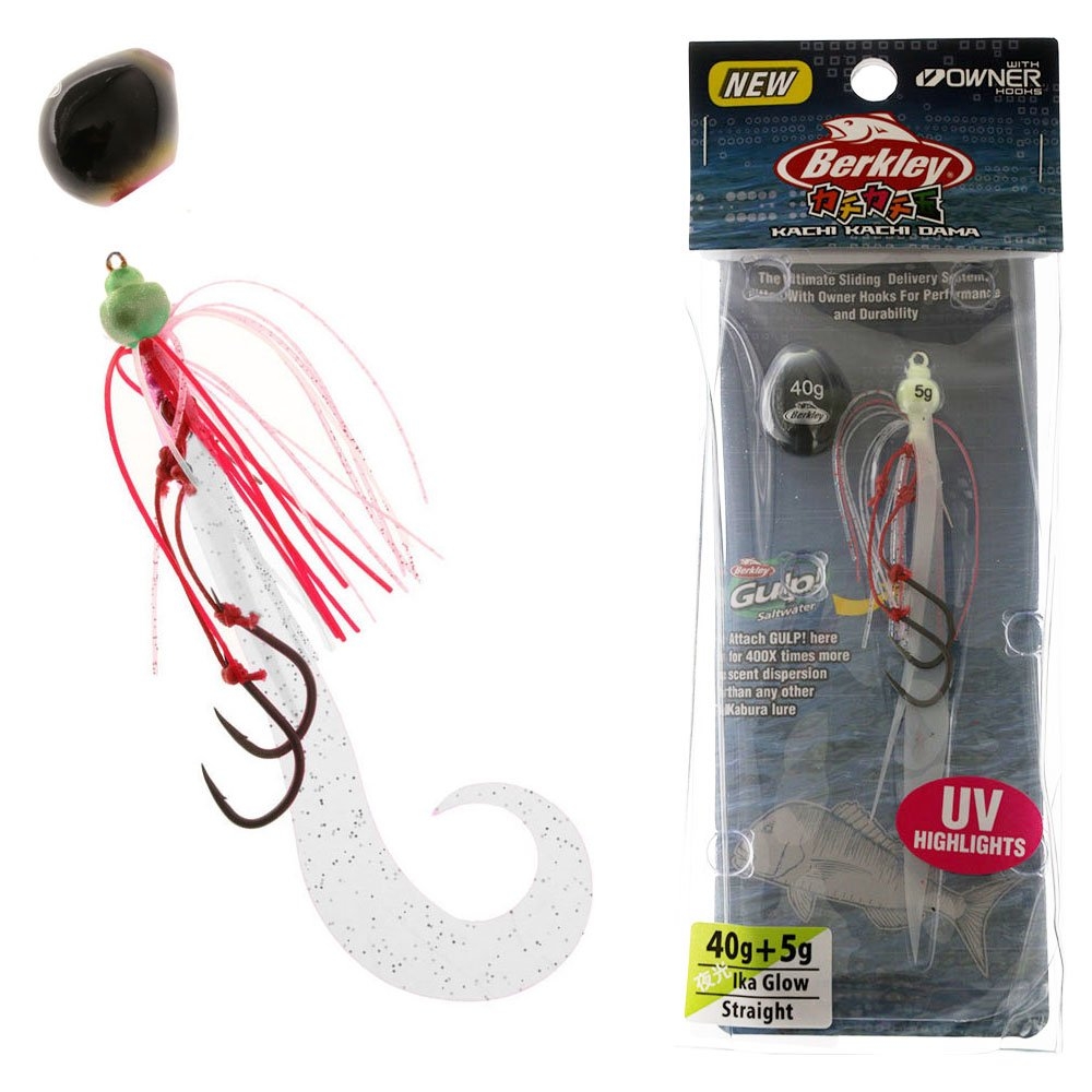 Berkley Kachi Kachi Dama Slider Jig Straight 40 5g Ika Glow