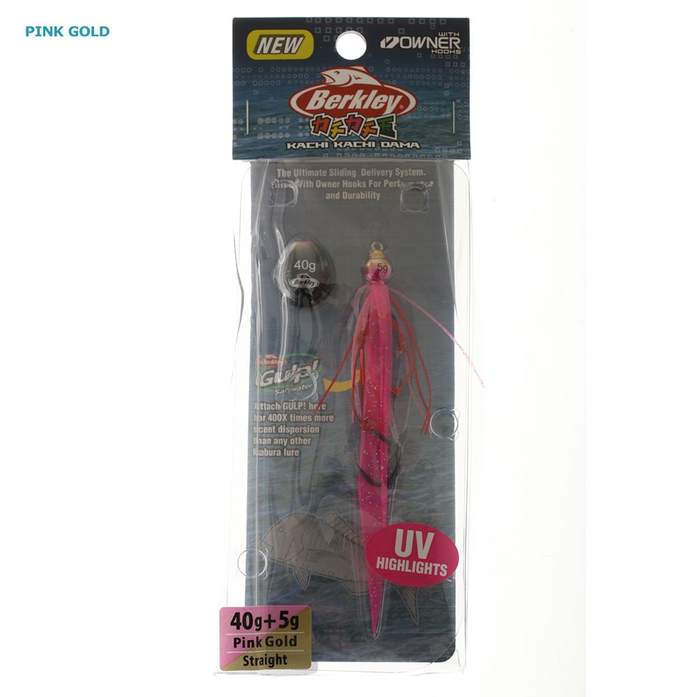 Berkley Kachi Kachi Dama Slider Jig Straight 40 5g Pink Gold