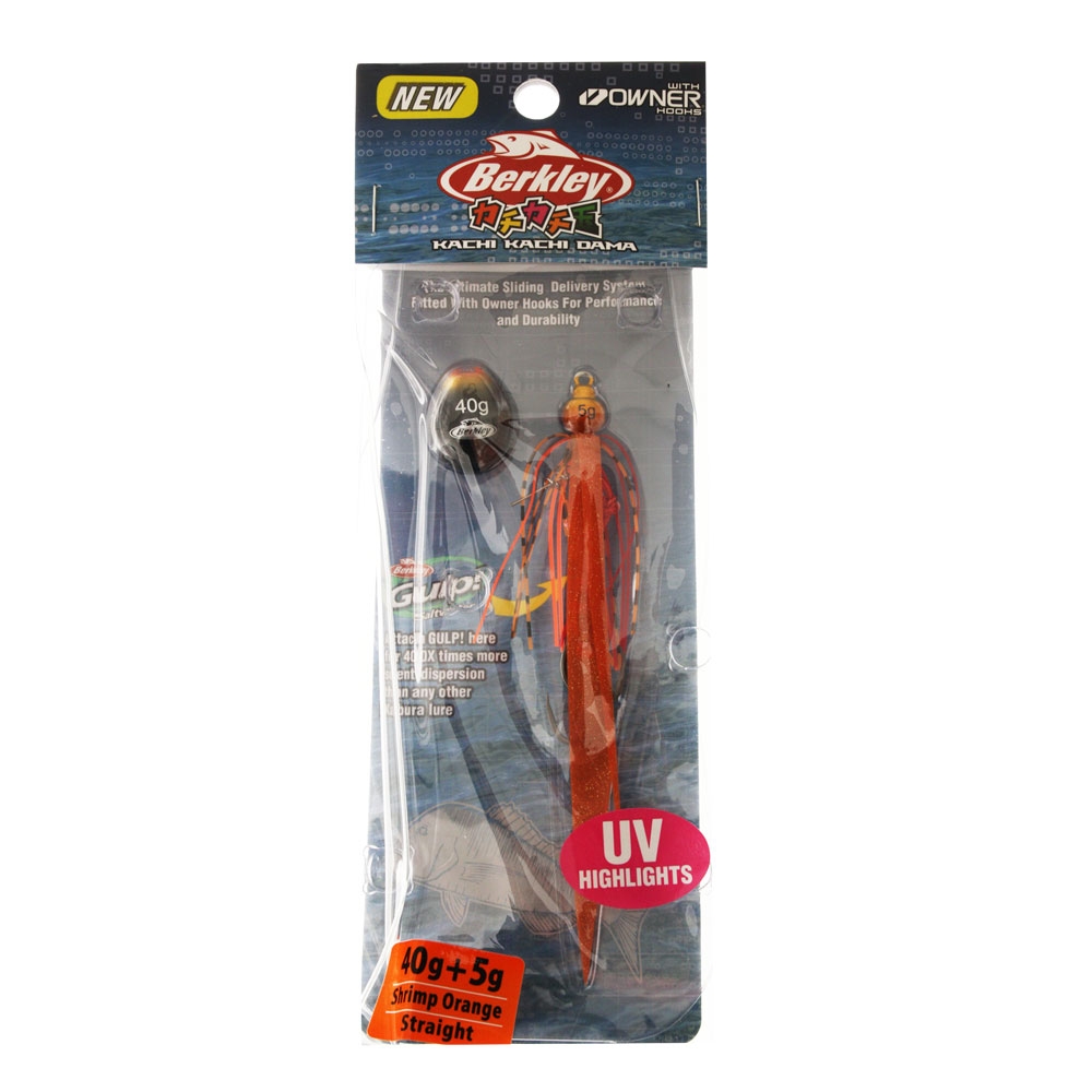 Berkley Kachi Kachi Dama Slider Jig Straight 40 5g Shrimp Orange