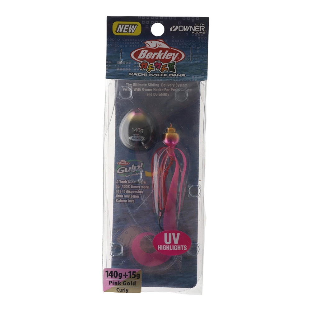Berkley Kachi Kachi Dama Slider Jig Curly 140 15g Pink Glow