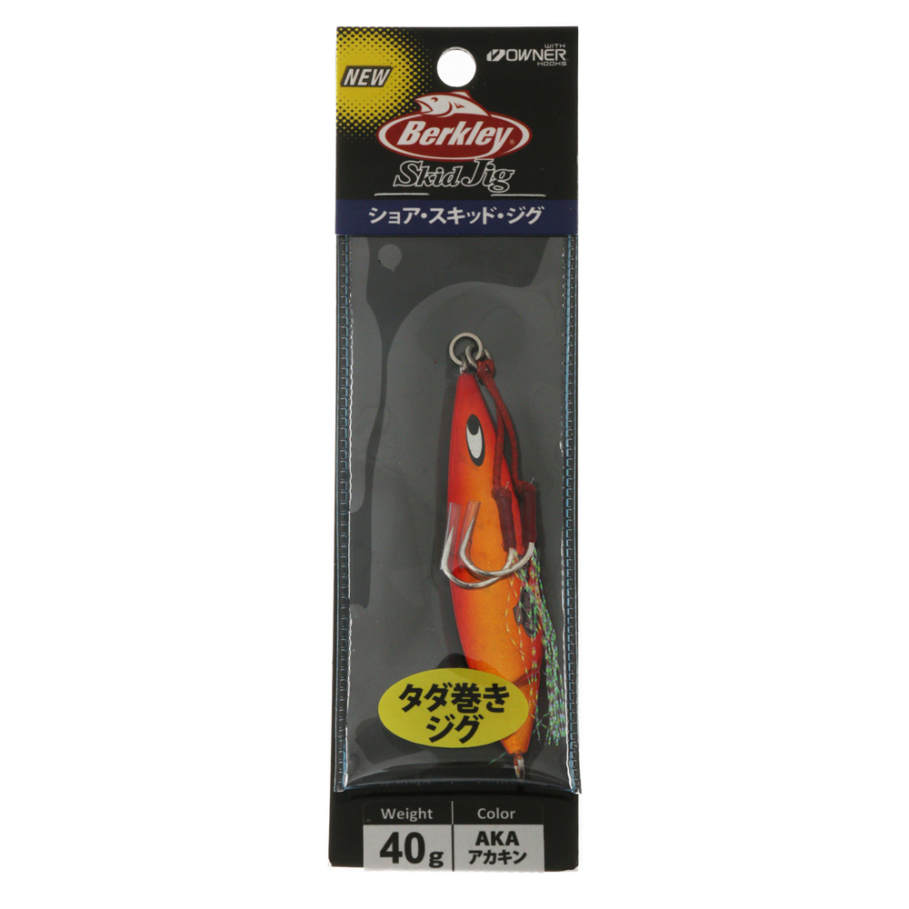 Berkley Skid Slow Pitch Jig 40g Orange Gold