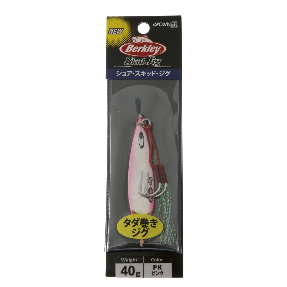 Berkley Skid Slow Pitch Jig 40g Pink Silver