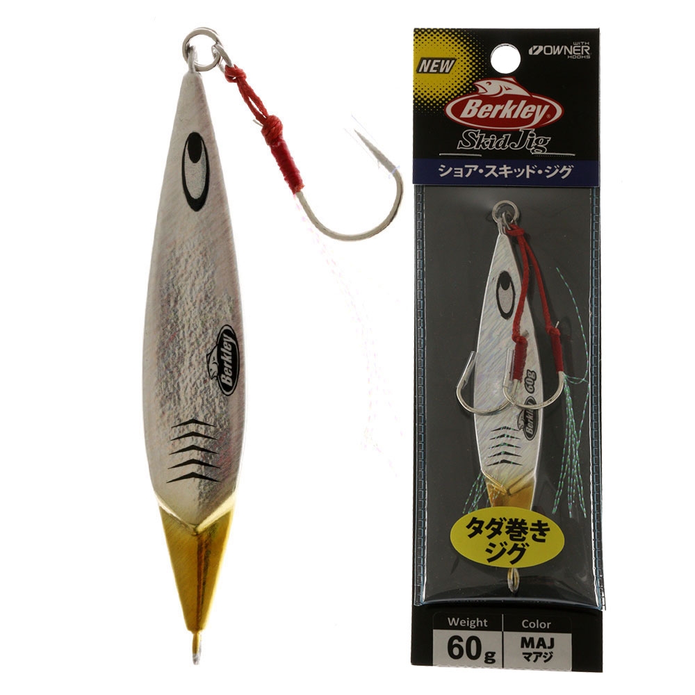 Berkley Skid Slow Pitch Jig 60g Silver Gold