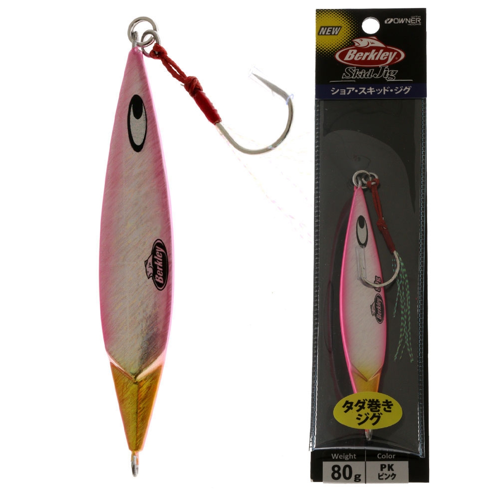 Berkley Skid Slow Pitch Jig 80g Pink Silver