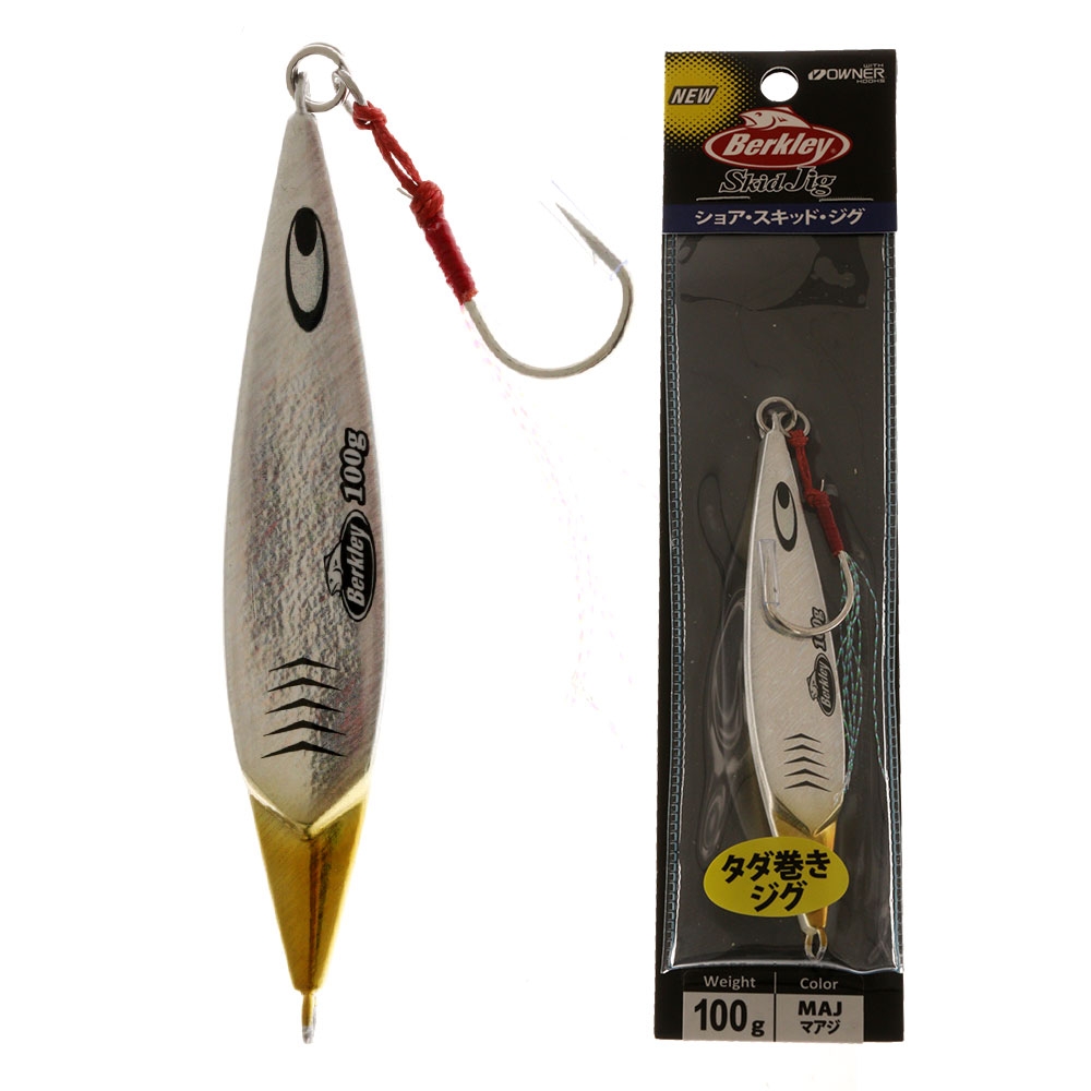 Berkley Skid Slow Pitch Jig 100g Silver Gold