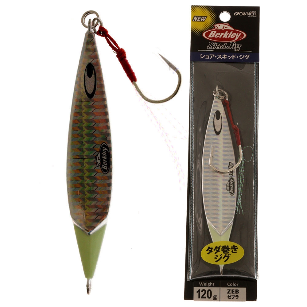 Berkley Skid Slow Pitch Jig 120g Silver Lumo