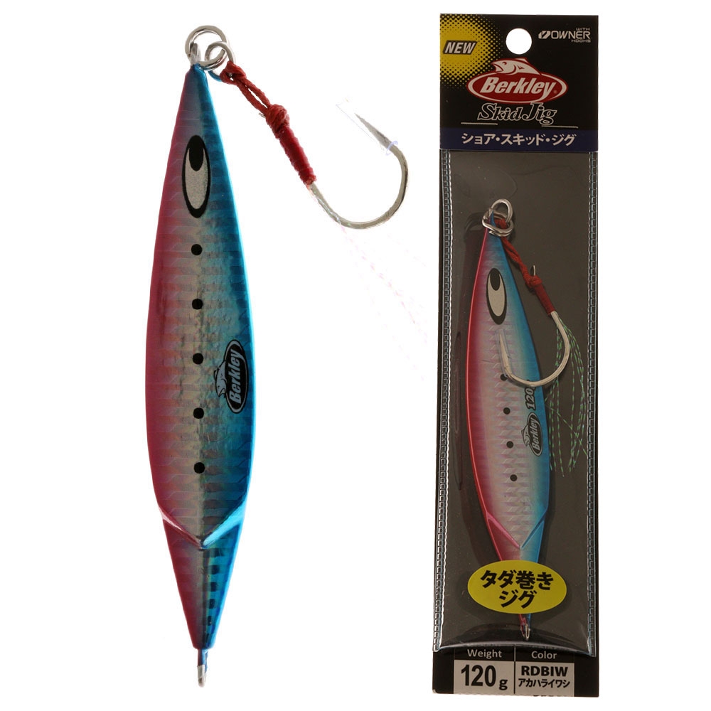 Berkley Skid Slow Pitch Jig 120g Pink Silver Blue