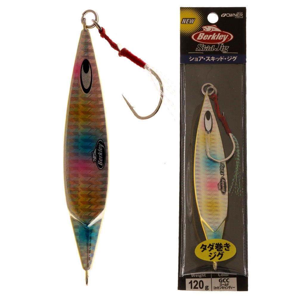 Berkley Skid Slow Pitch Jig 120g Gold Silver