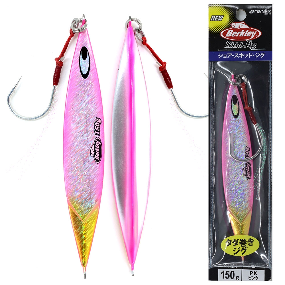 Berkley Skid Slow Pitch Jig 150g Pink Silver