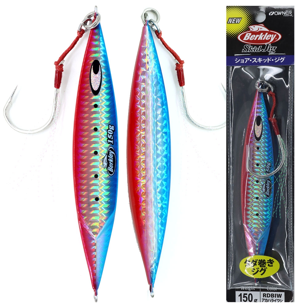 Berkley Skid Slow Pitch Jig 150g Pink Silver Blue