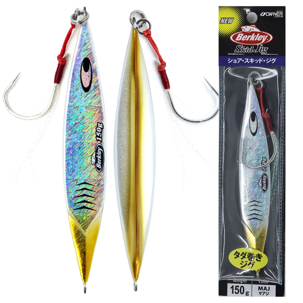 Berkley Skid Slow Pitch Jig 150g Silver Gold