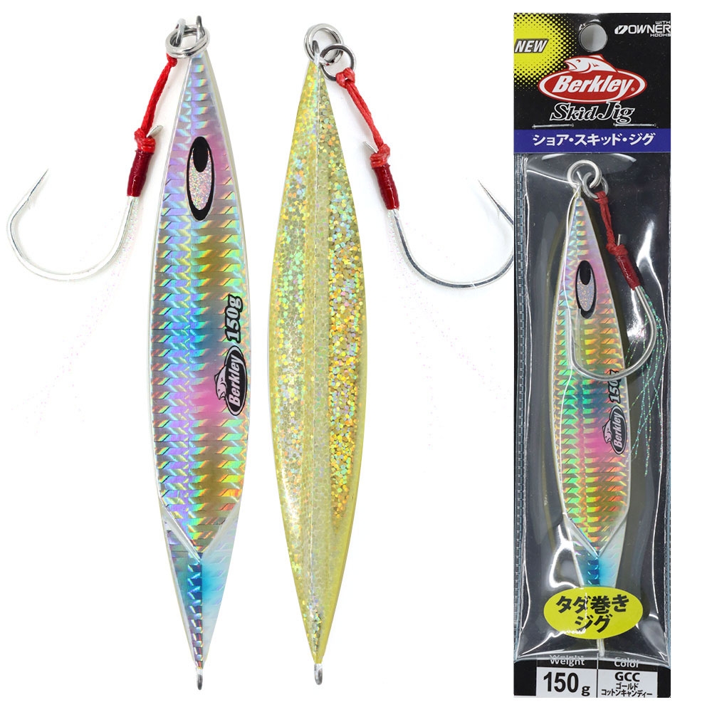 Berkley Skid Slow Pitch Jig 150g Gold Silver
