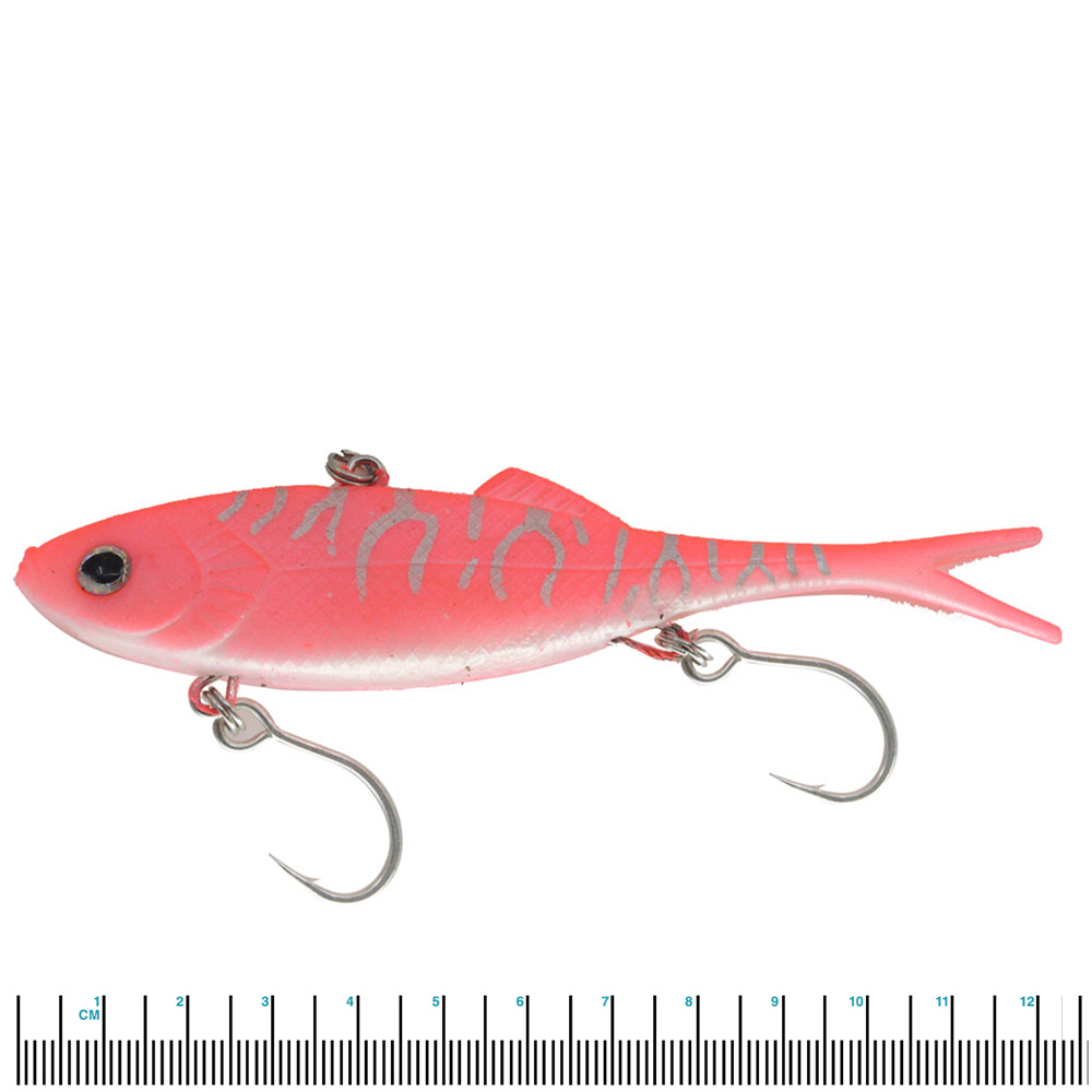Berkley Shimma Fork Big Red Soft Bait Lure 120mm Hot Pink
