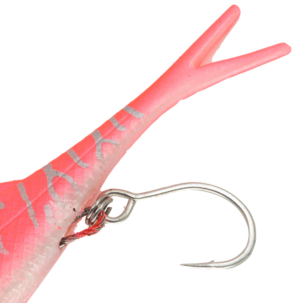 Berkley Shimma Fork Big Red Soft Bait Lure 120mm Hot Pink