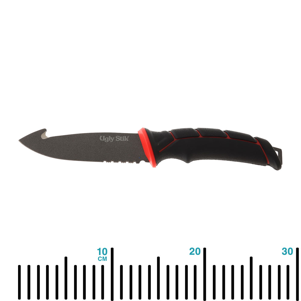 Ugly Stik Tuff Grip Gut Hook Bait Knife 12.7cm