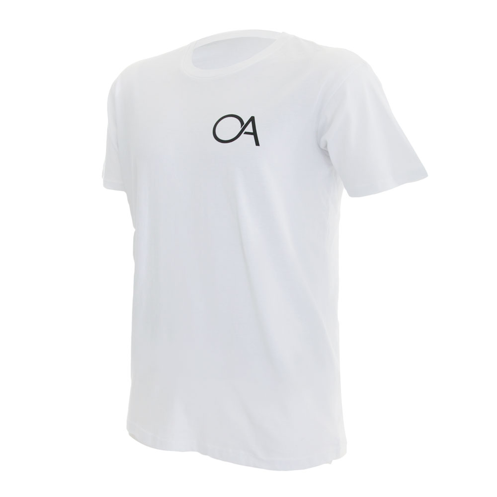 Ocean Angler Fishing T-Shirt Compass Print White 2XL