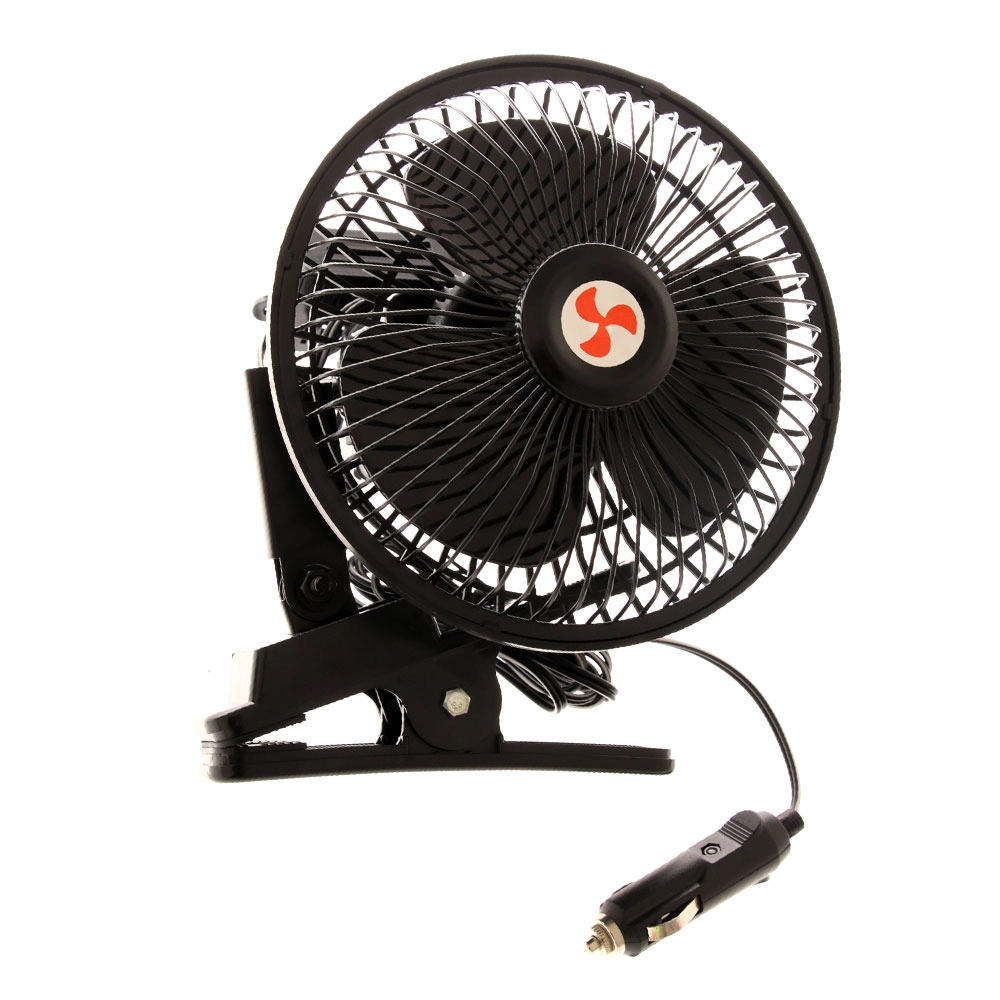 Oscillating Fan with Clamp 12V 15cm Oscillating Fan with Clamp 12V 15cm
