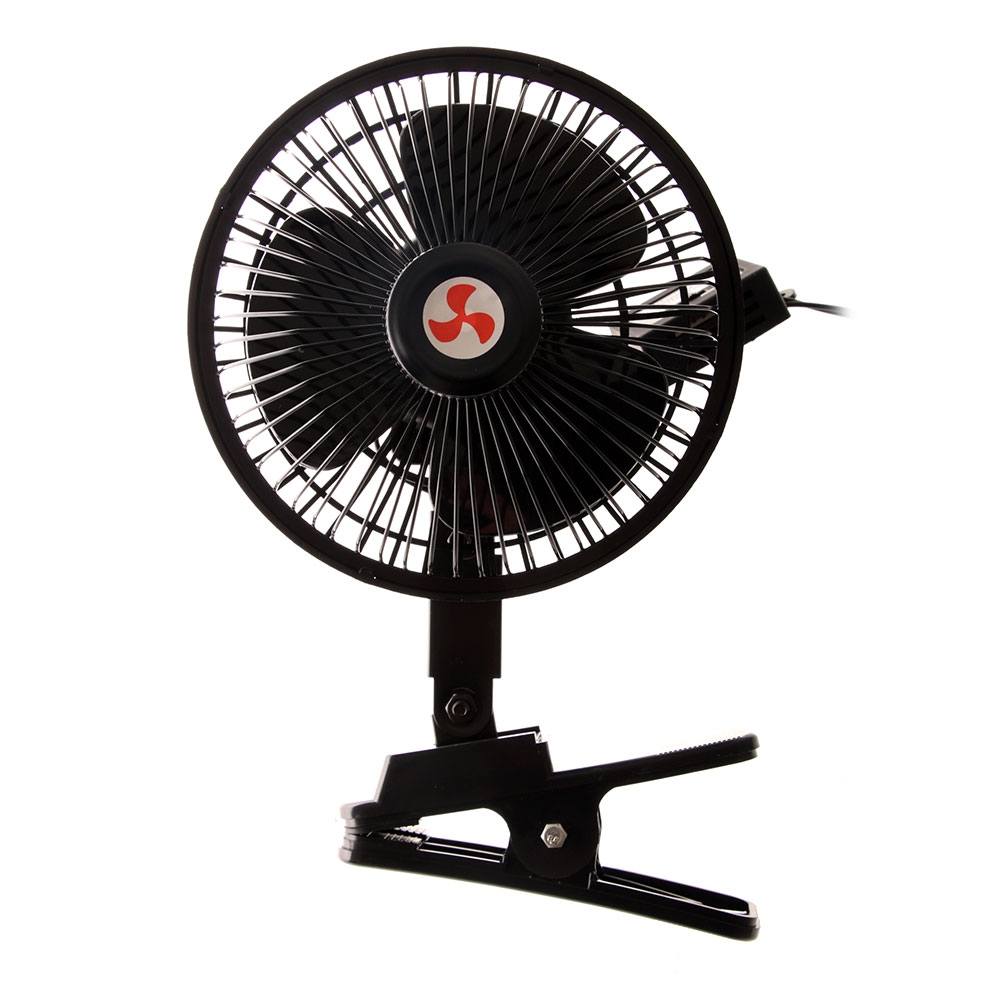 Oscillating Fan with Clamp 12V 15cm