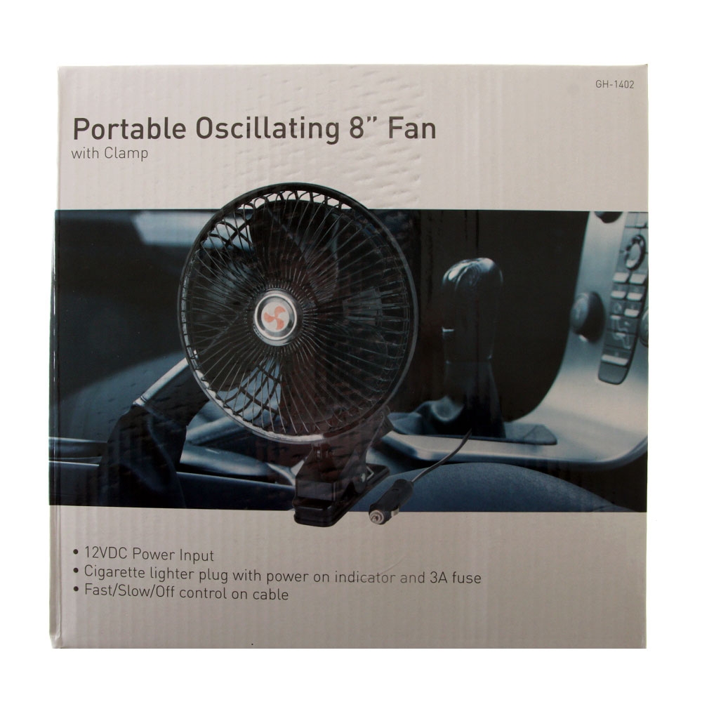 Oscillating Fan with Clamp 20cm
