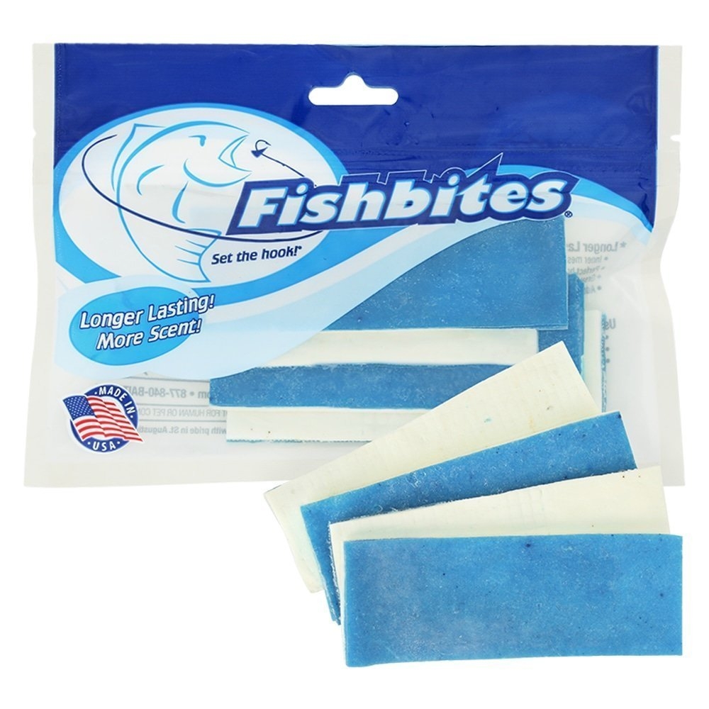 Fishbites Long Lasting E-Z Pro Squid Blue/White