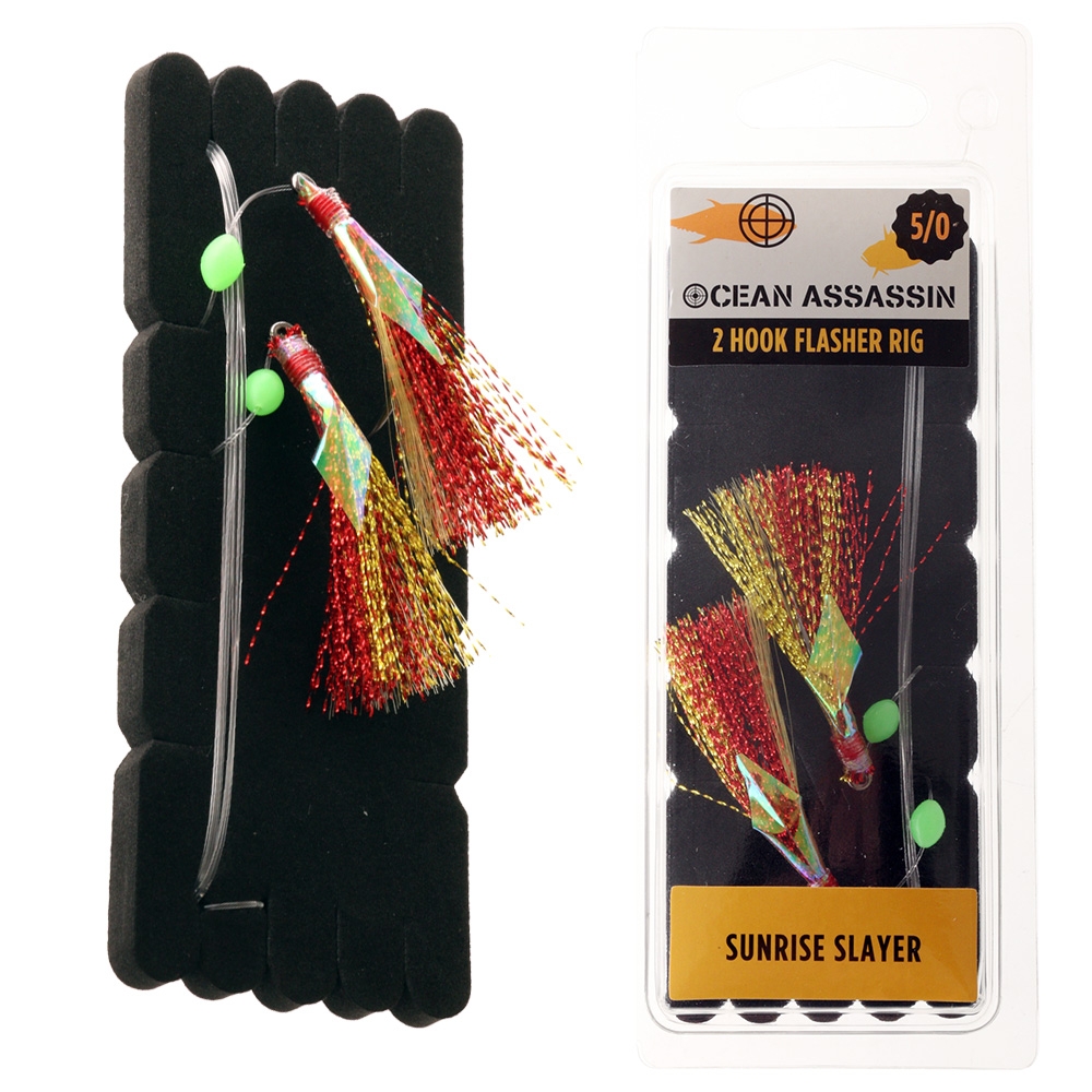 Ocean Assassin Sunrise Slayer Flasher Rig 5/0