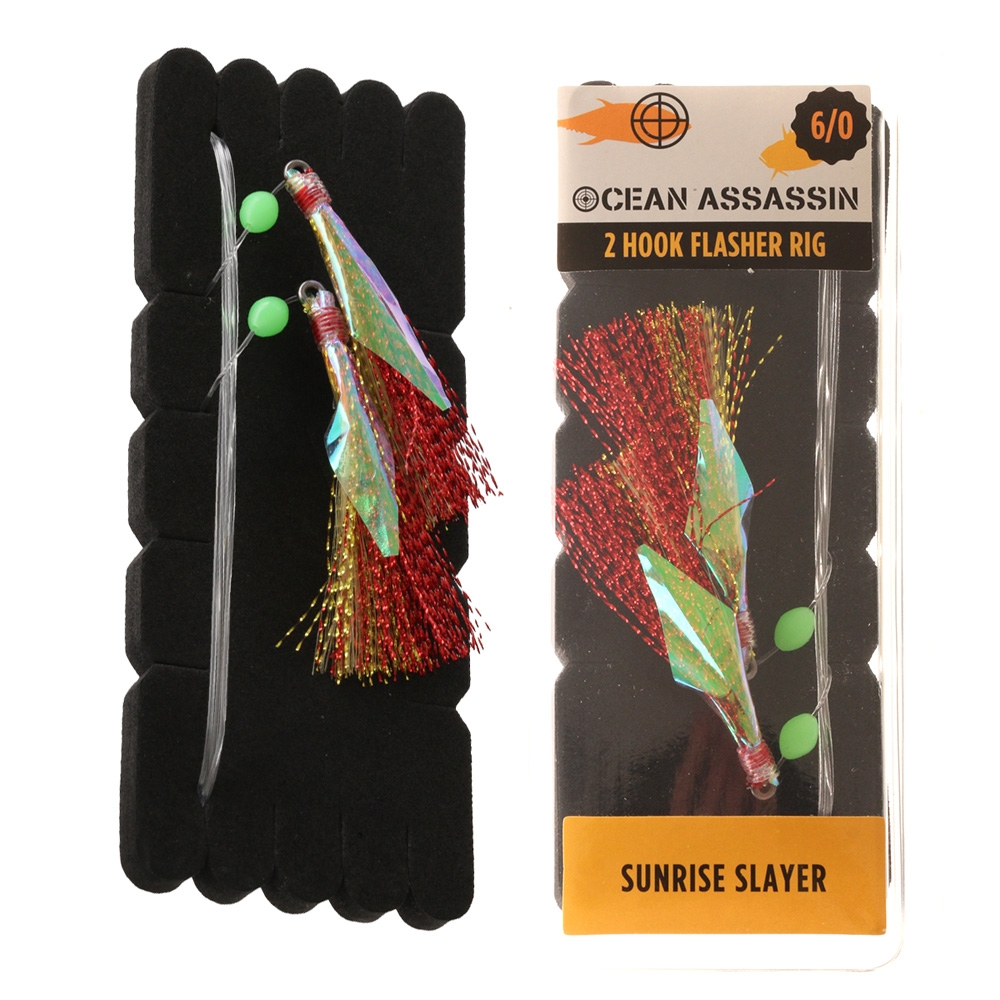 Ocean Assassin Sunrise Slayer Flasher Rig 6/0
