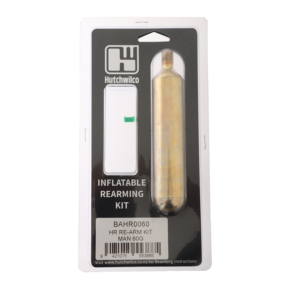 Hutchwilco HR Manual Inflatable Life Jacket Rearm Kit - 60g CO2 Cylinder