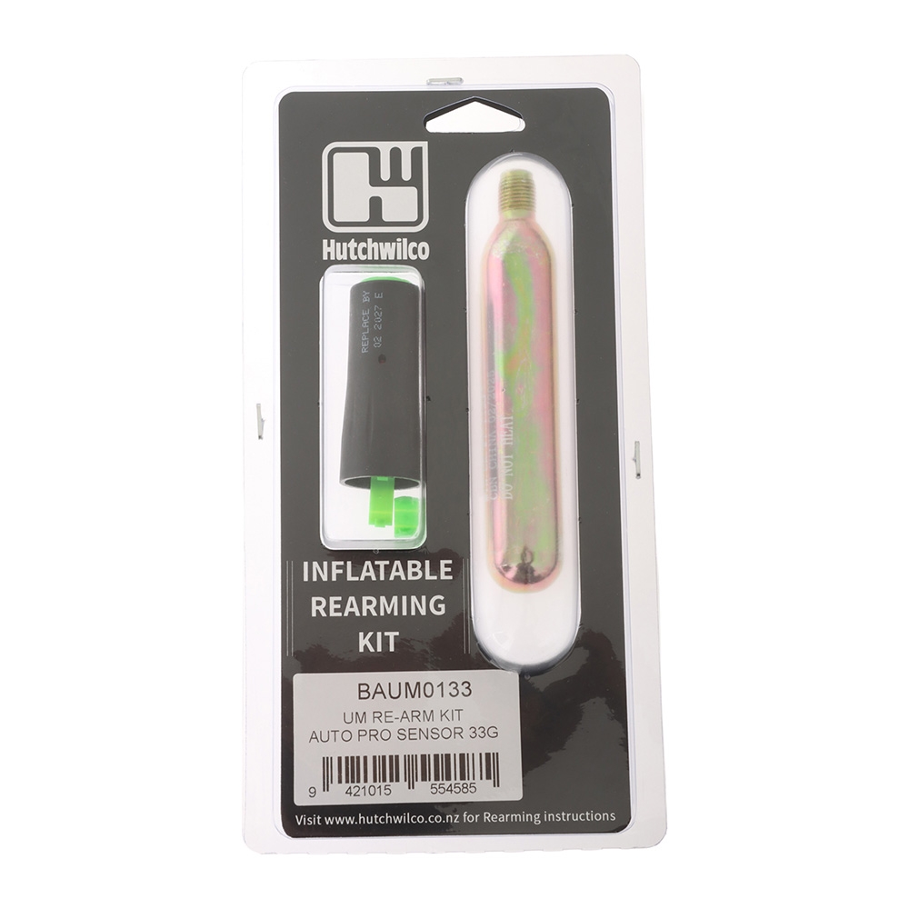 Hutchwilco UML Pro Sensor Automatic Inflatable Life Jacket Rearm Kit - 33g CO2 Cylinder