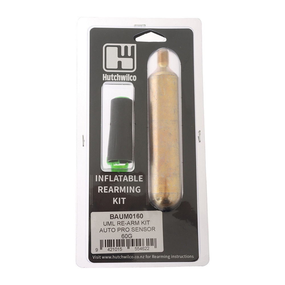 Hutchwilco UML Pro Sensor Automatic Inflatable Life Jacket Rearm Kit - 60g CO2 Cylinder