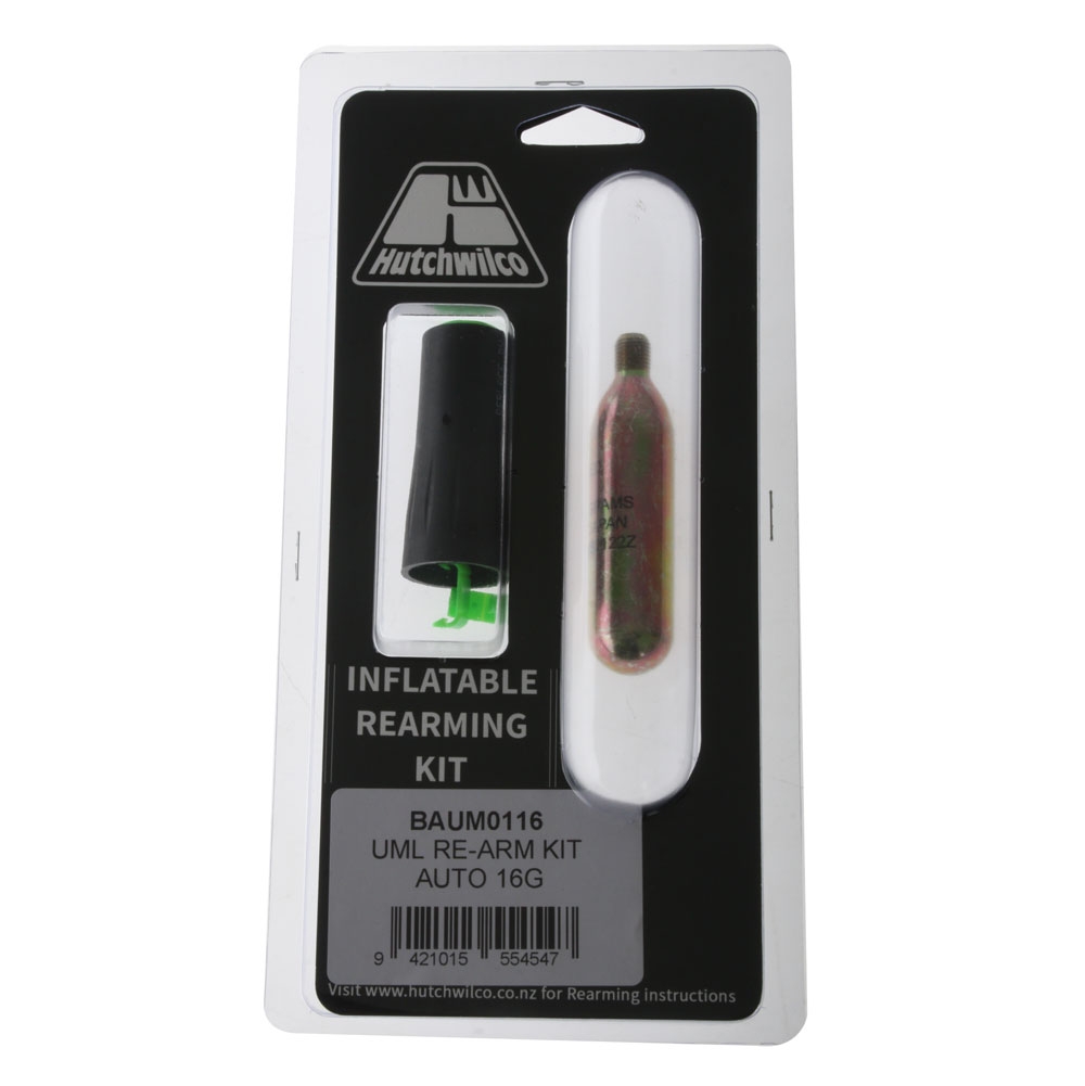 Hutchwilco UML Converter Life Jacket Rearming Kit Auto with 16g Bottle