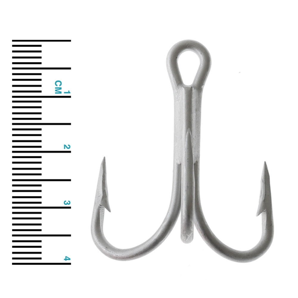 Mustad 9430-DS Treble Hooks 2/0 Qty 1