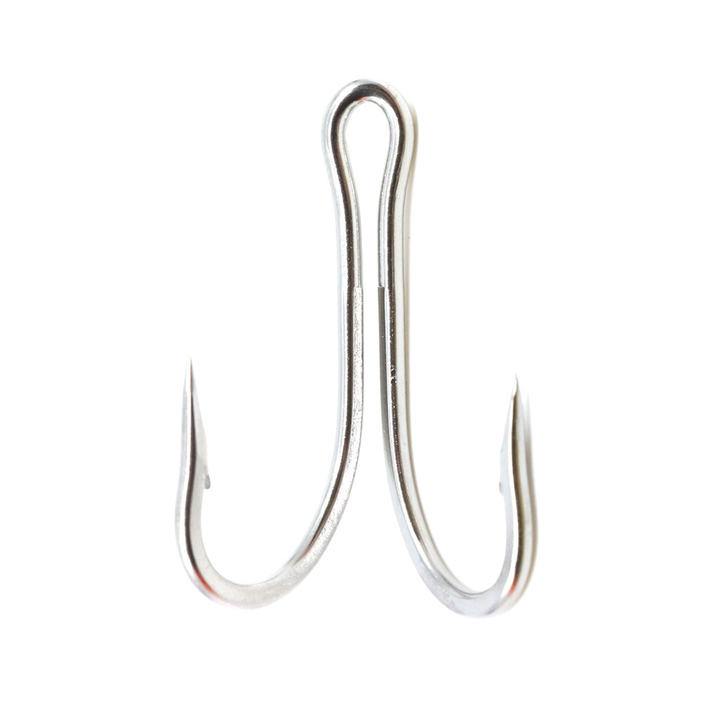 Mustad 7982HS Double Stainless Hook 8/0 Qty 1