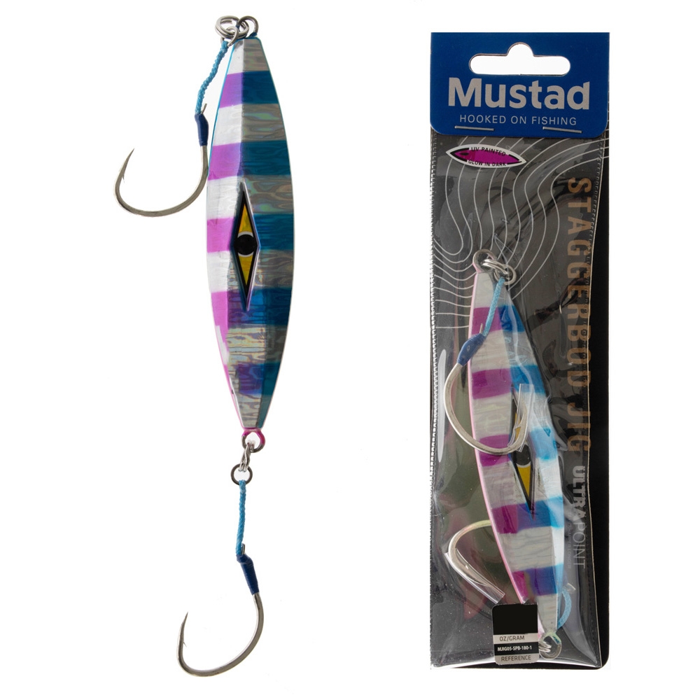 Mustad Staggerbod Slow Fall Jig 180g Yankee